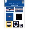 Acube 3217 - Kit Stickers Sampdoria su Foglio A4