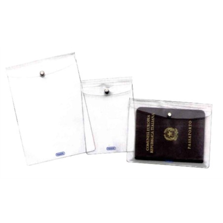 Favorit 7980 - Busta Con Bottone 10x20 Conf. 10 pz