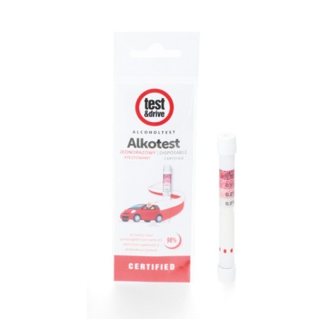 Groovy 8908 - Etilometro Test AlcoholTest Monouso