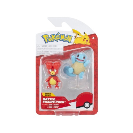 Pokemon 10903 - Battle Figures Pack - Magby & Squirtle