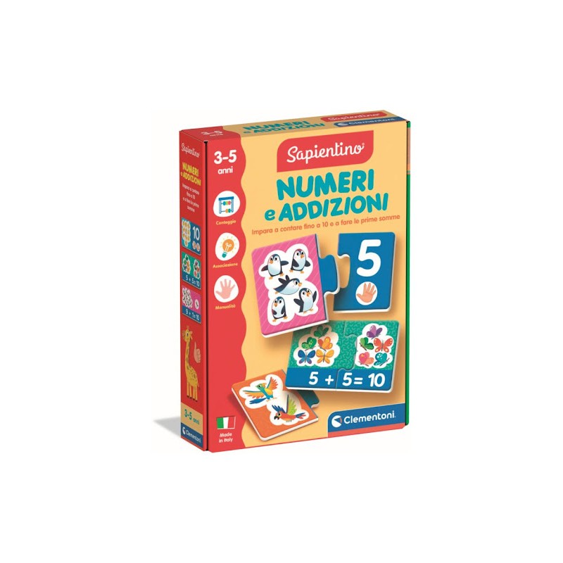 Clementoni 16840 - Sapientino - Numeri e Quantità