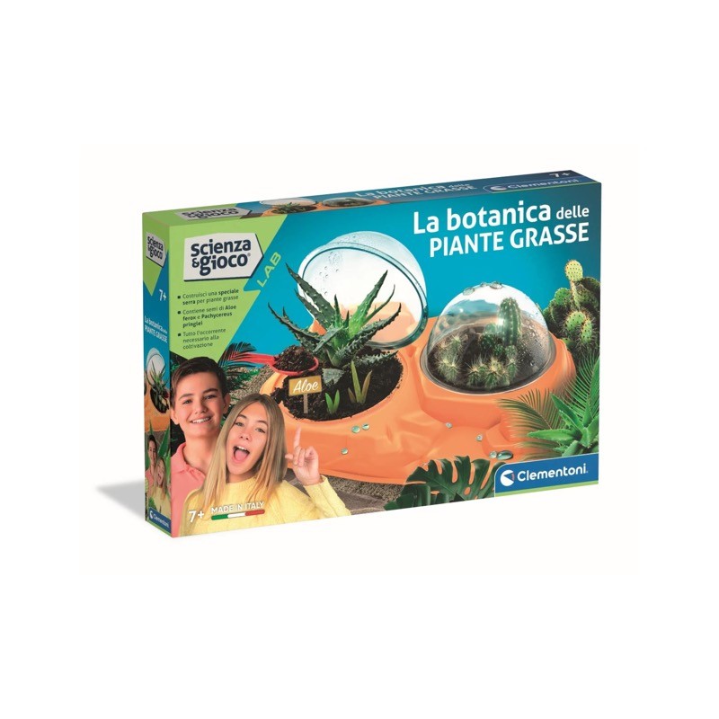 Clementoni 19422 - Scienza & Gioco - La Botanica delle Piante Grasse