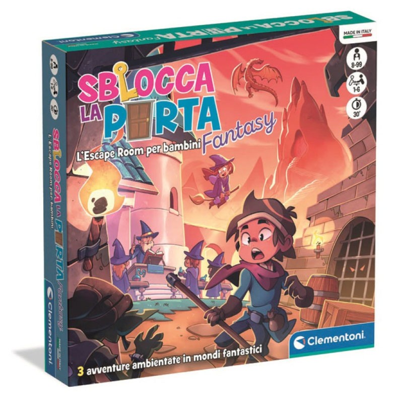 Clementoni 16587 - Sblocca La Porta Fantasy