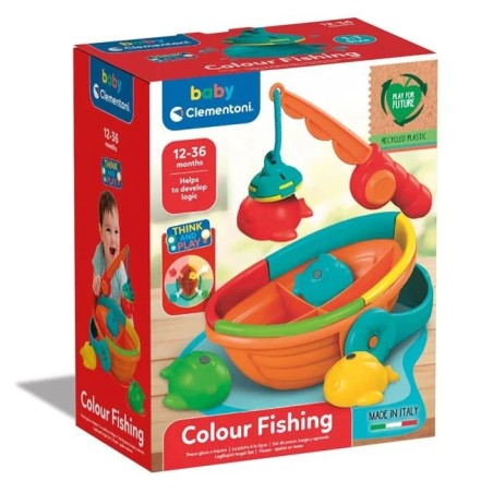 Clementoni 17513 - Baby Clementoni - Colour Fishing Set