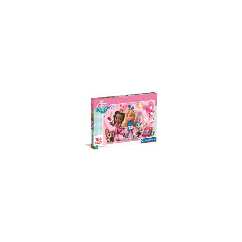 Clementoni 25046 - Puzzle 104 Pezzi - Alice Bakery