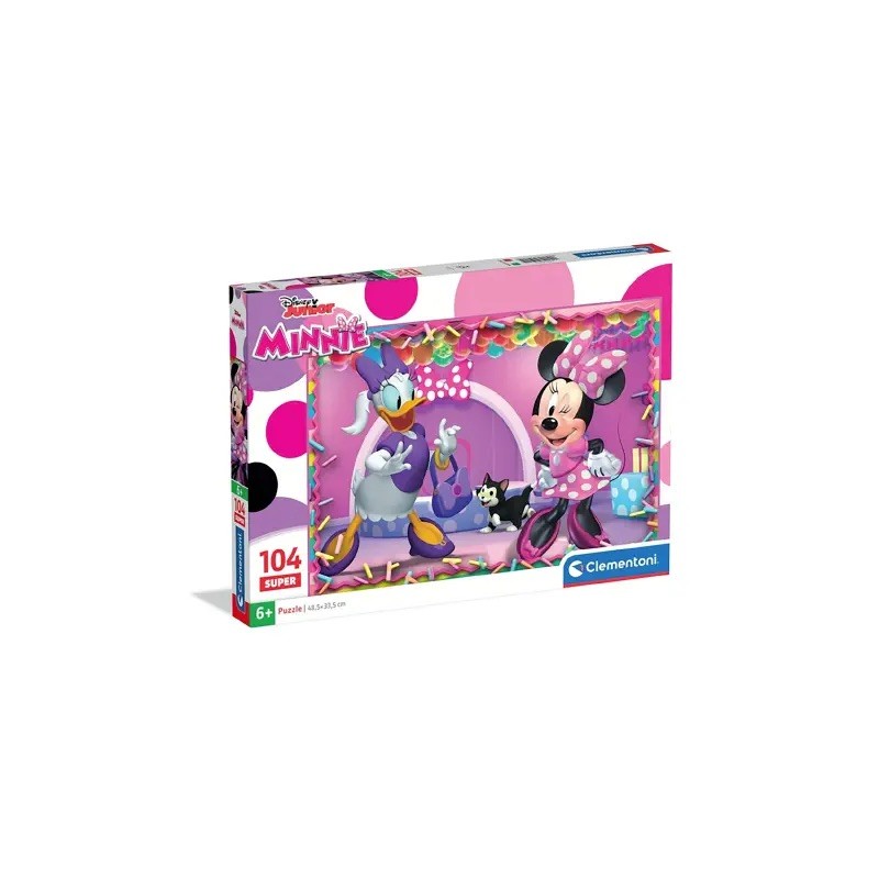 Clementoni 25055 - Puzzle 104 Pezzi - Minnie