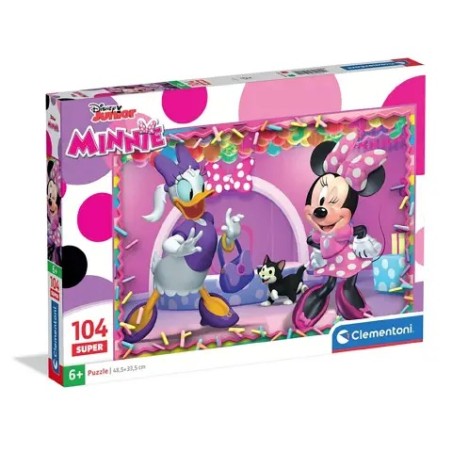 Clementoni 25055 - Puzzle 104 Pezzi - Minnie