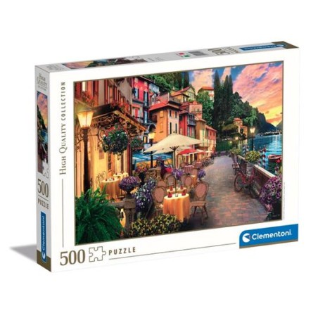 Clementoni 35041 - Puzzle 500 Pezzi - Lago di Como 2021