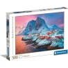 Clementoni 35144 - Puzzle 500 Pezzi - Hamnoy Village