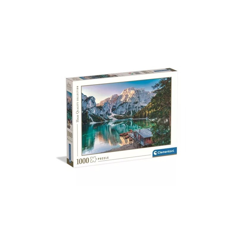 Clementoni 39887 - Puzzle 1000 Pezzi - Lago di Braies