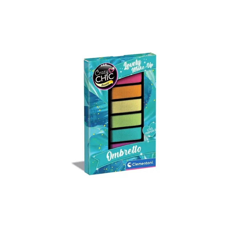 Clementoni 18883 - Crazy Chic - Palette Ombretti Spring