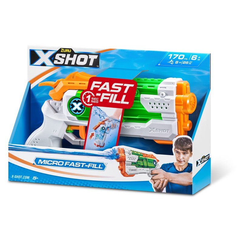 Zuru 56220 - X-Shot - Pistola Acqua Water Warfare Blaster Fast-Fill