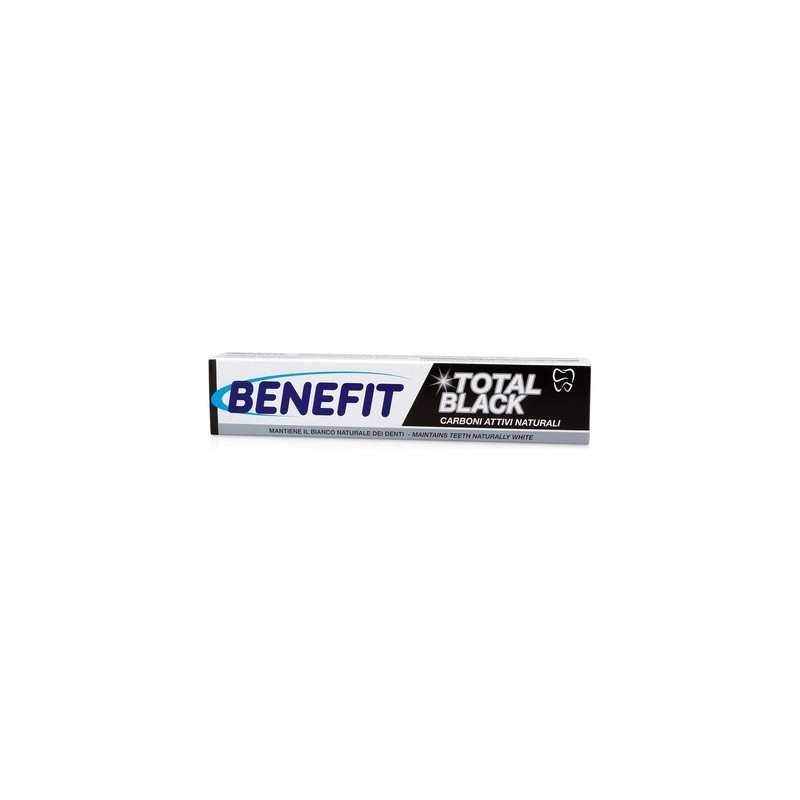 Benefit 21970 - Dentifricio Total Black Carboni Attivi 75 ml