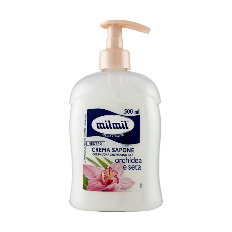 Mil Mil 23210 - Sapone Liquido Orchidea e Seta 500 ml