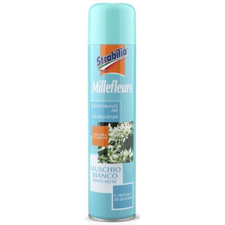 Strabilia 19800 - Deodorante per Ambiente Muschio Bianco 300 ml
