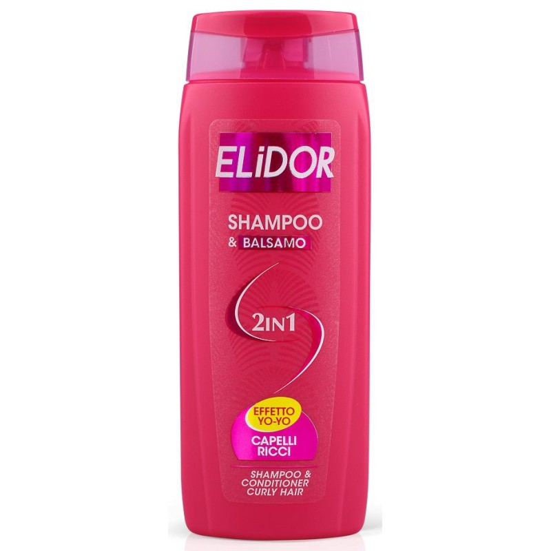 Elidor 16570 - Shampoo e Balsamo Capelli Ricci 2 in 1 250 ml
