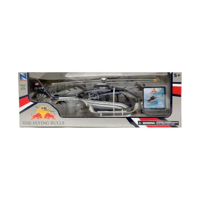 NewRay 26153 - Elicottero Ec135 Flying Red Bulls Scala 1:43