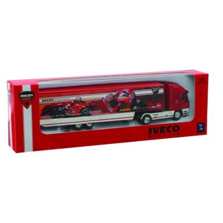 NewRay 46773 - Camion Truck Iveco Stralis Ducati MotoGP Scala 1:87
