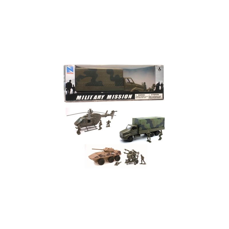 NewRay 61705 - Modern Armor Playset Militari Scala 1:32