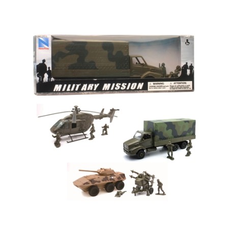 NewRay 61705 - Modern Armor Playset Militari Scala 1:32