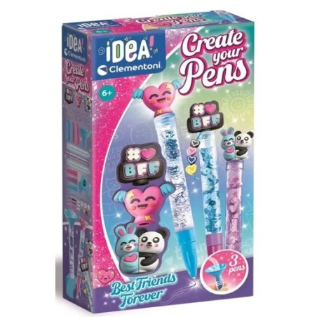 Clementoni 18872 - Idea - Mini Lab Penne Best Friends