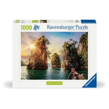 Ravensburger 00001 - Puzzle 1000 Pezzi - Rocce di Cheow Lan Thailandia