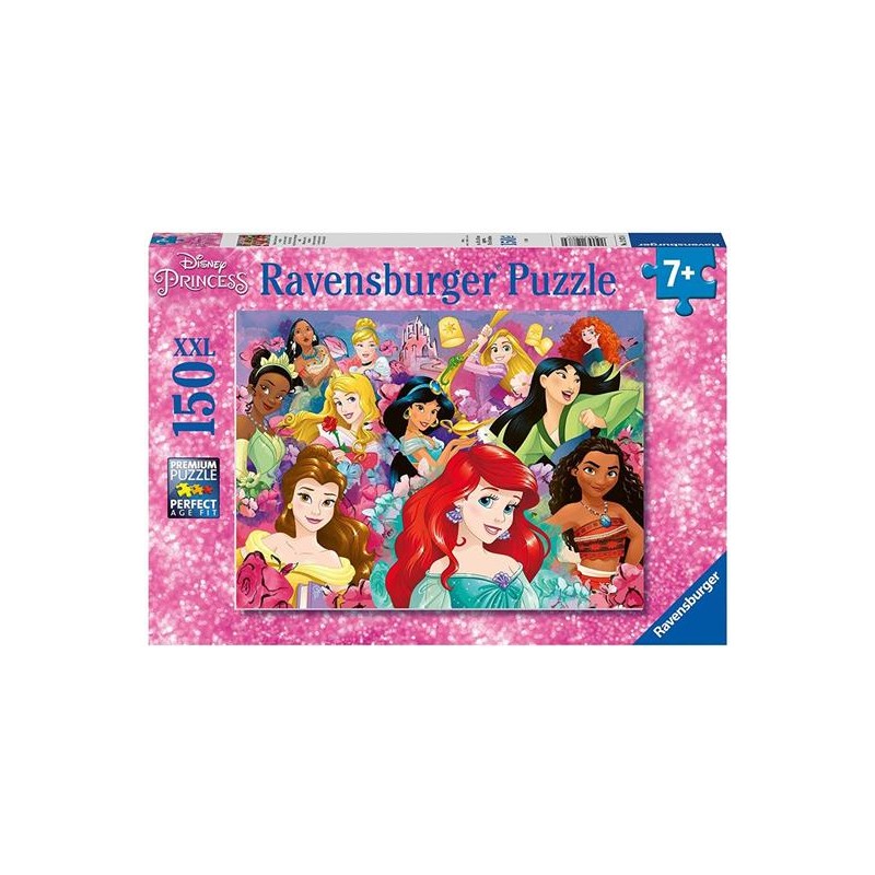 Ravensburger 12873 - Puzzle 150 Pezzi - Principesse