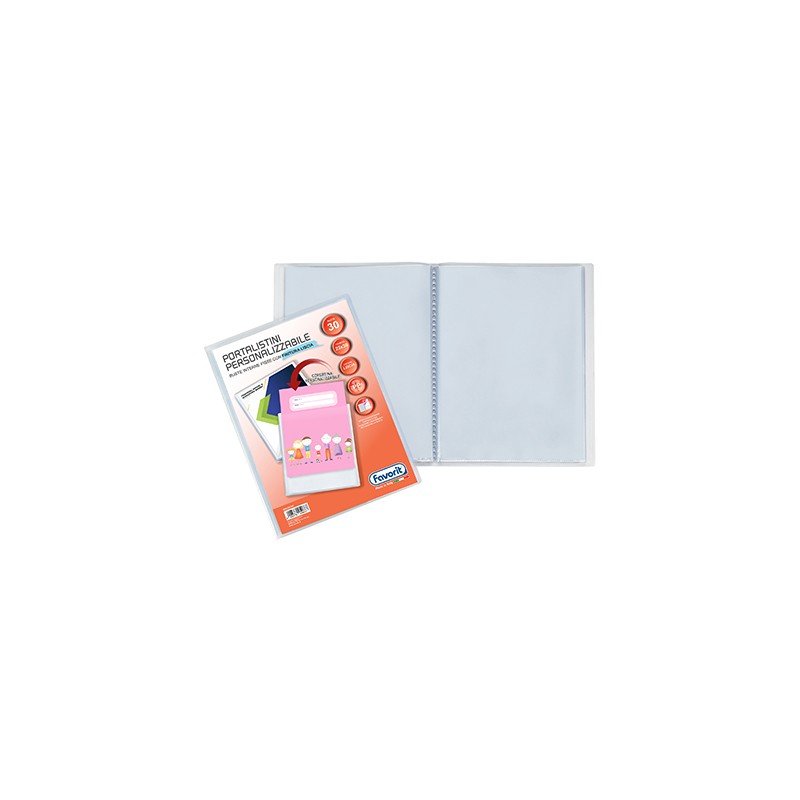 Favorit 182102 - Porta Listino 30 Fogli Personalizzabile