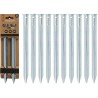 Koopman 800173 - Picchetti Tenda Ferro 23 cm Blist.10 pz