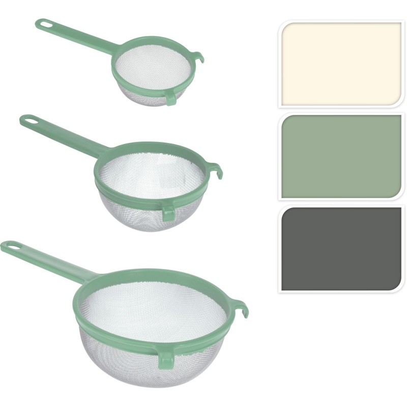 Koopman 802018 - Set 3 Colini Acciaio Inox