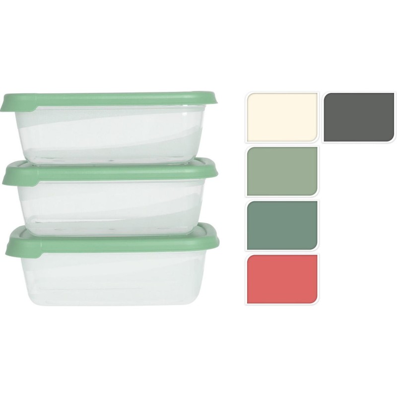 Koopman 24001590 - Box Alimenti 600 ml Set 3 Pz