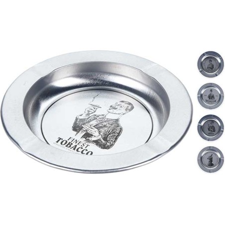 Koopman 9100300 - Posacenere Metallo 14 cm