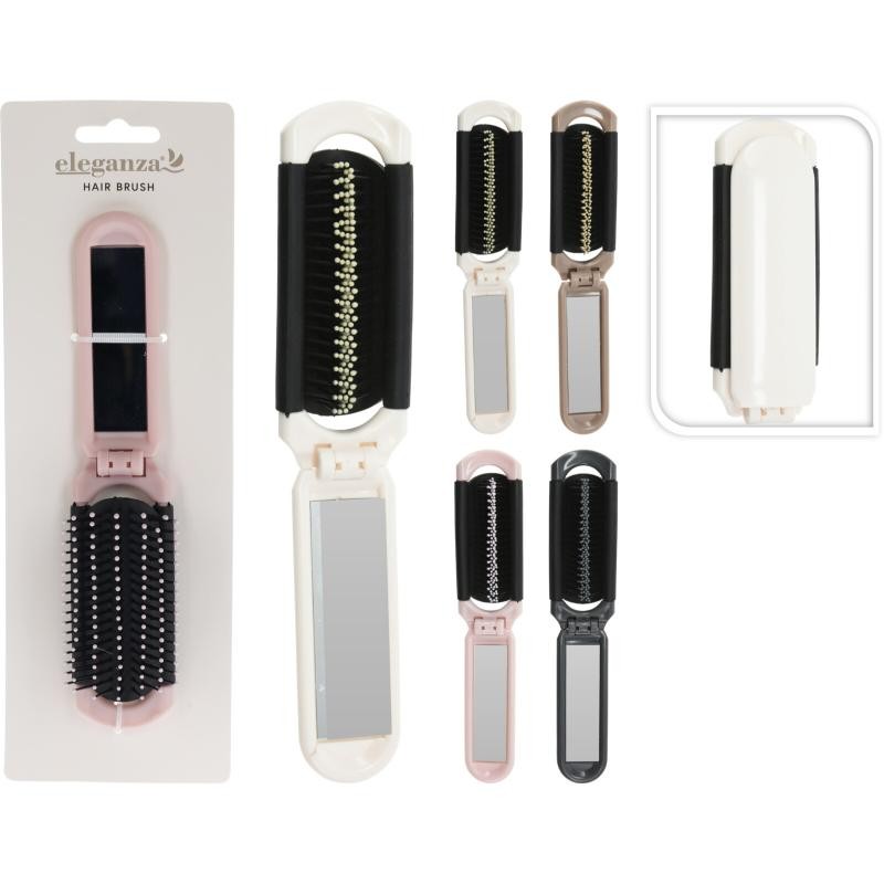 Koopman 490650 - Spazzola Capelli con Specchio