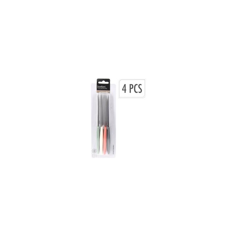 Koopman 4002760 - Coltelli Acciaio Inox 4 pz