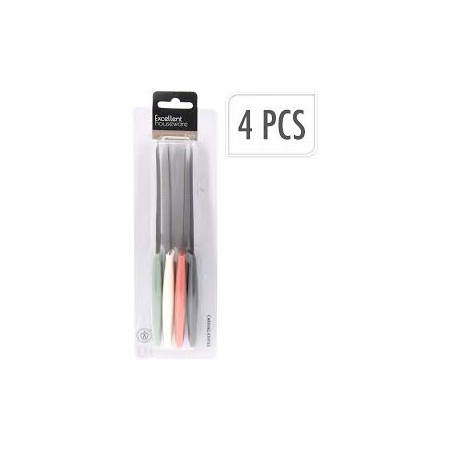 Koopman 4002760 - Coltelli Acciaio Inox 4 pz