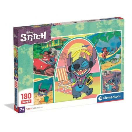 Clementoni 29800 - Puzzle 180 Pezzi - Stitch