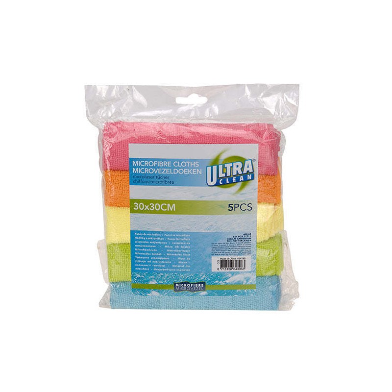 Koopman 2000070 - Panni in Microfoibra 30 x 30 cm Conf. 5 pz
