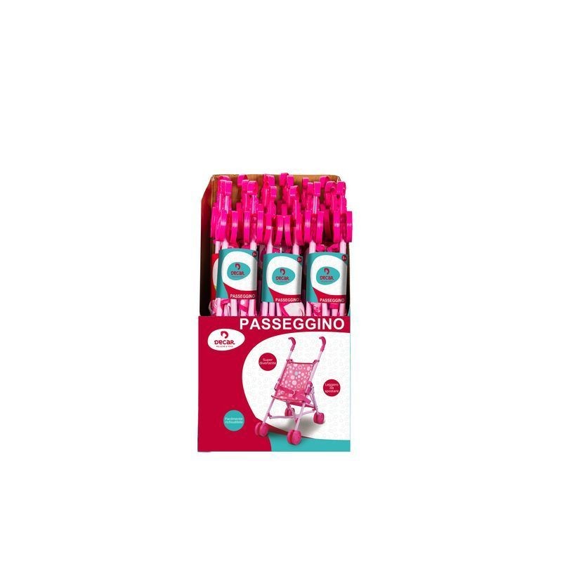 Decar 42458 - Passeggino Ombrello Metallo