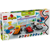 Lego 10445 - Duplo - Auto da Corsa e Piloti F1