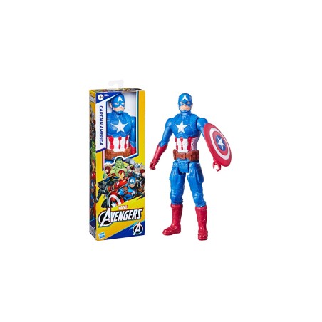Hasbro E78775 - Marvel Avengers - Capitan America Titan Hero 30 cm