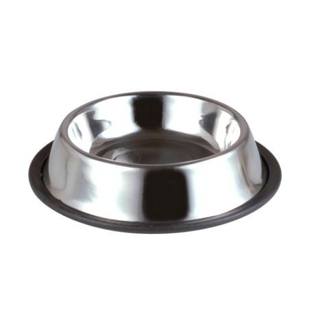 Best Friend 91003.2 - Mangiatoia Inox Base Gomma 20,5 cm