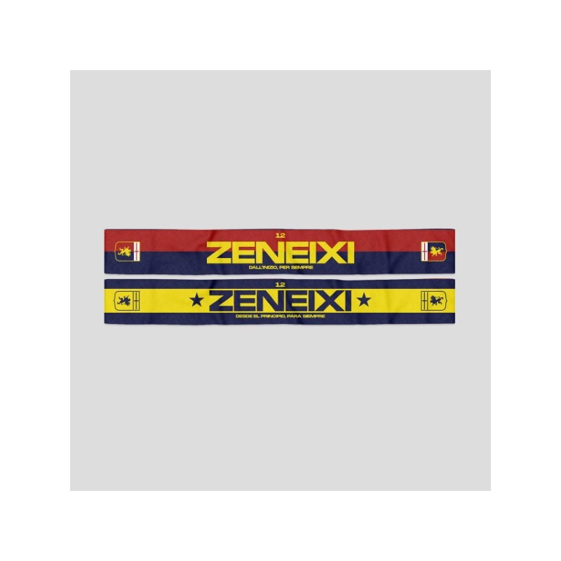 Genoa - Sciarpa Tubolare Raso Genoa Zeneixi