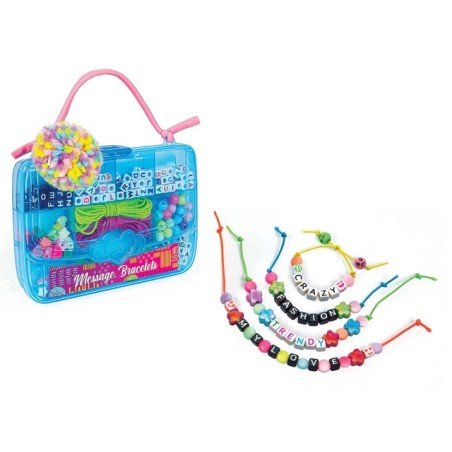 Clementoni 18150 - Crazy Chic - Braccialetti dell'Amicizia Blue