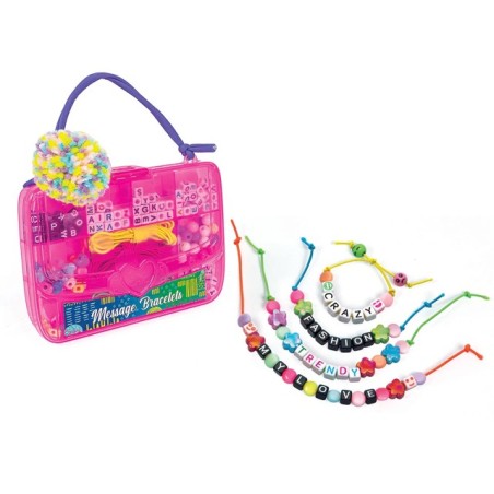 Clementoni 18151 - Crazy Chic - Braccialetti dell'Amicizia Rosa