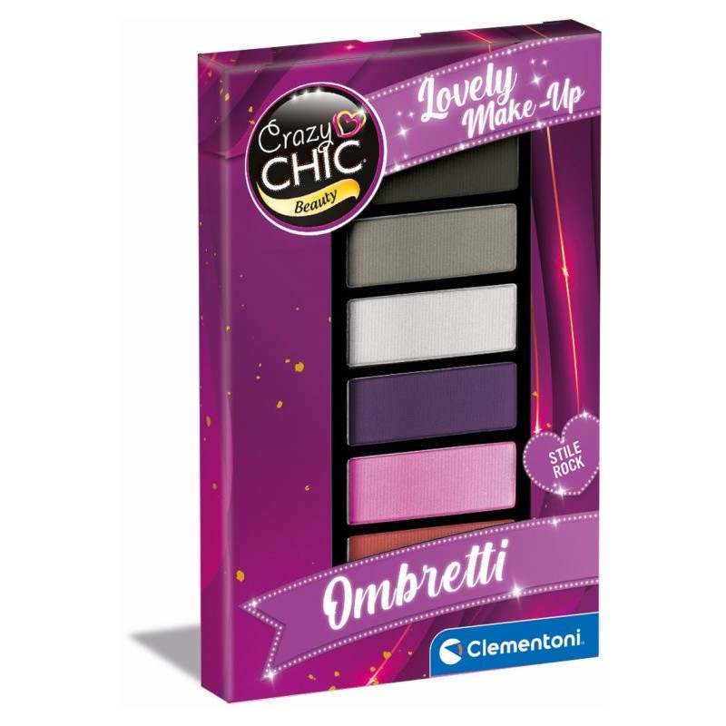 Clementoni 18880 - Crazy Chic - Palette Ombretti Winter