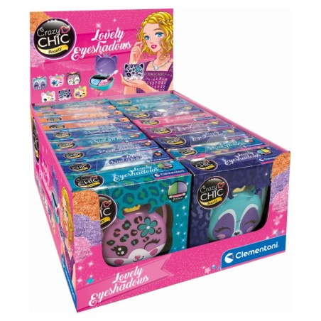 Clementoni 81362 - Crazy Chic - Ombretti Animals