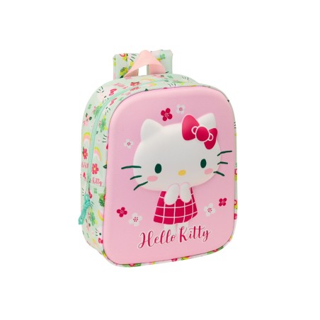 Safta 5643 - Zainetto Asilo Hello Kitty Flower 22 x 27 x 10 cm