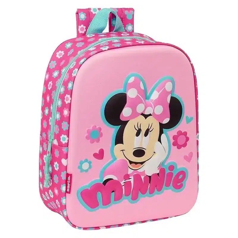 Safta 6453 - Zainetto Asilo Hello Minnie 22 x 27 x 10 cm
