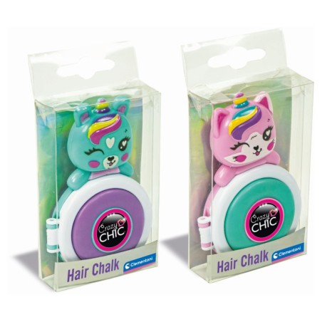 Clementoni 18138 - Crazy Chic - Colori per Capelli Fantasy