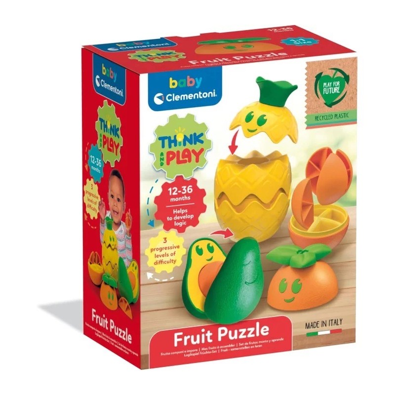 Clementoni 17512 - Baby Clementoni - Fruit Puzzle